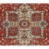 BAKSHAHE B1193 RED / IVORY