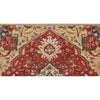 BAKSHAHE B1193 RED / IVORY