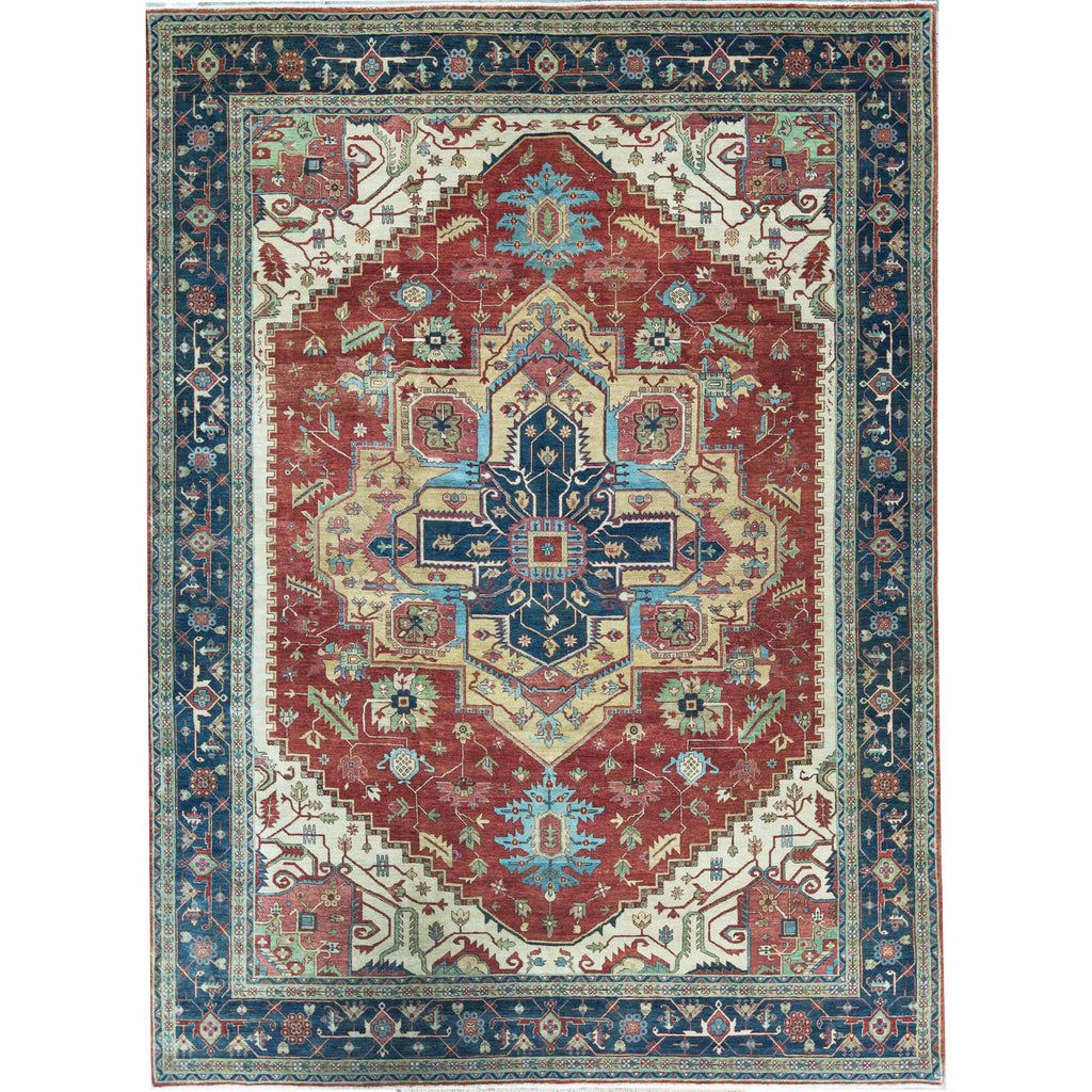 BAKSHAHESH B1194 RED / BLUE