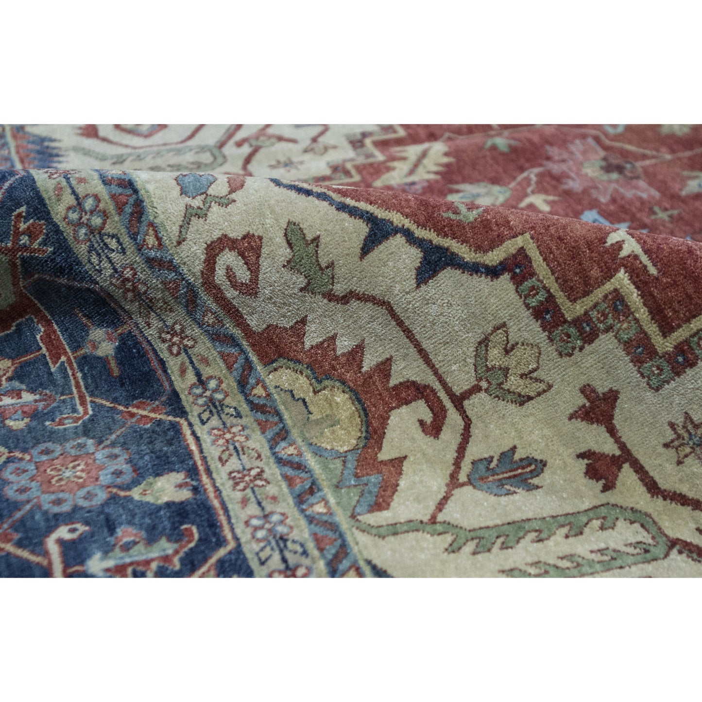 BAKSHAHESH B1194 RED / BLUE