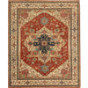 BAKSHAHESH B1194 RED / IVORY