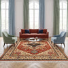 BAKSHAHESH B1194 RED / IVORY