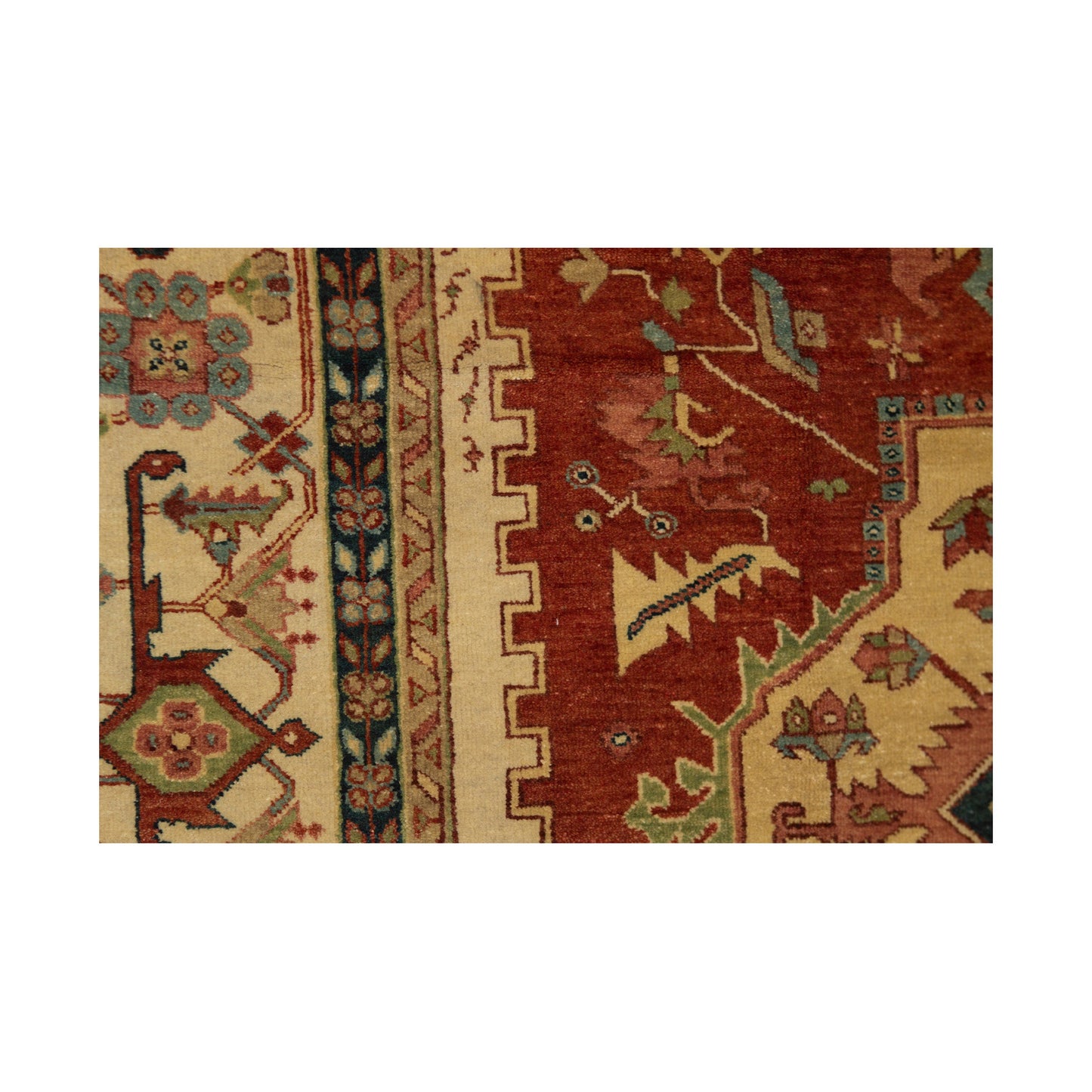 BAKSHAHESH B1194 RED / IVORY
