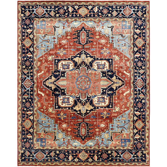 BAKSHAHESH B1195 RED / BLUE