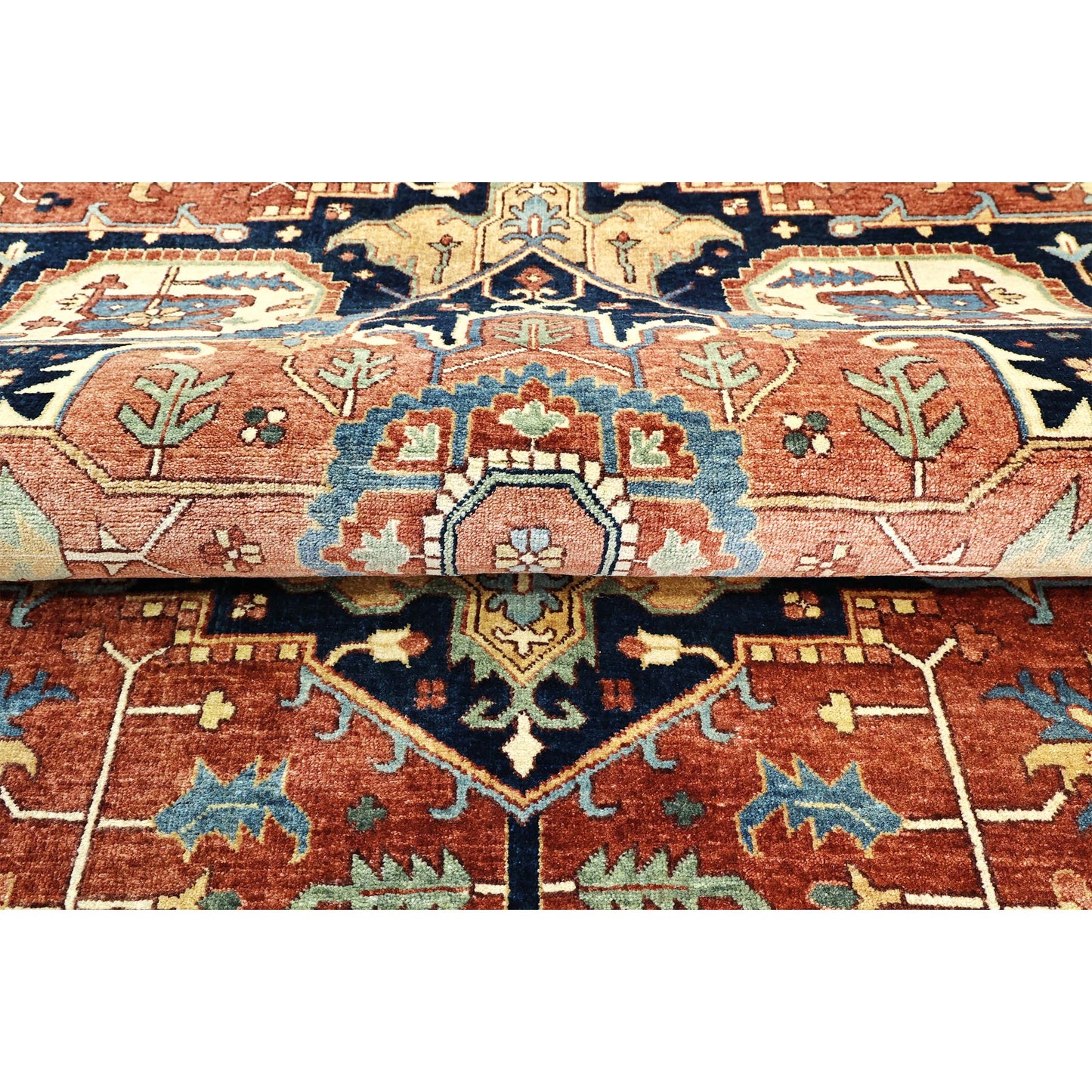BAKSHAHESH B1195 RED / BLUE