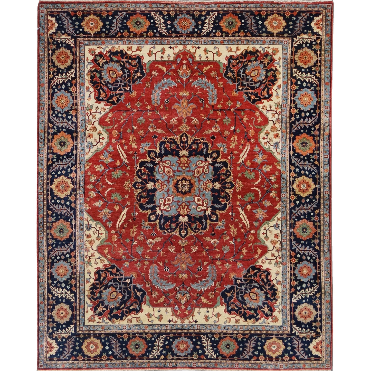 BAKSHAHE B1196 RED / BLUE