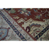 BAKSHAHESH B1197 RED / IVORY
