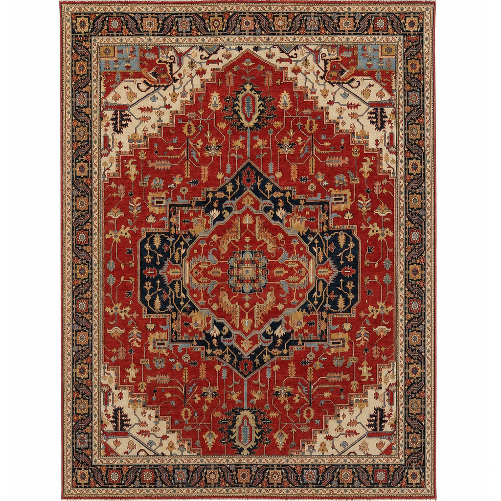 BAKSHAHE B1198 RED / BLUE