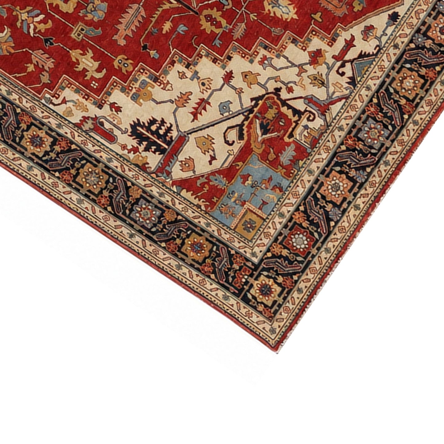 BAKSHAHE B1198 RED / BLUE