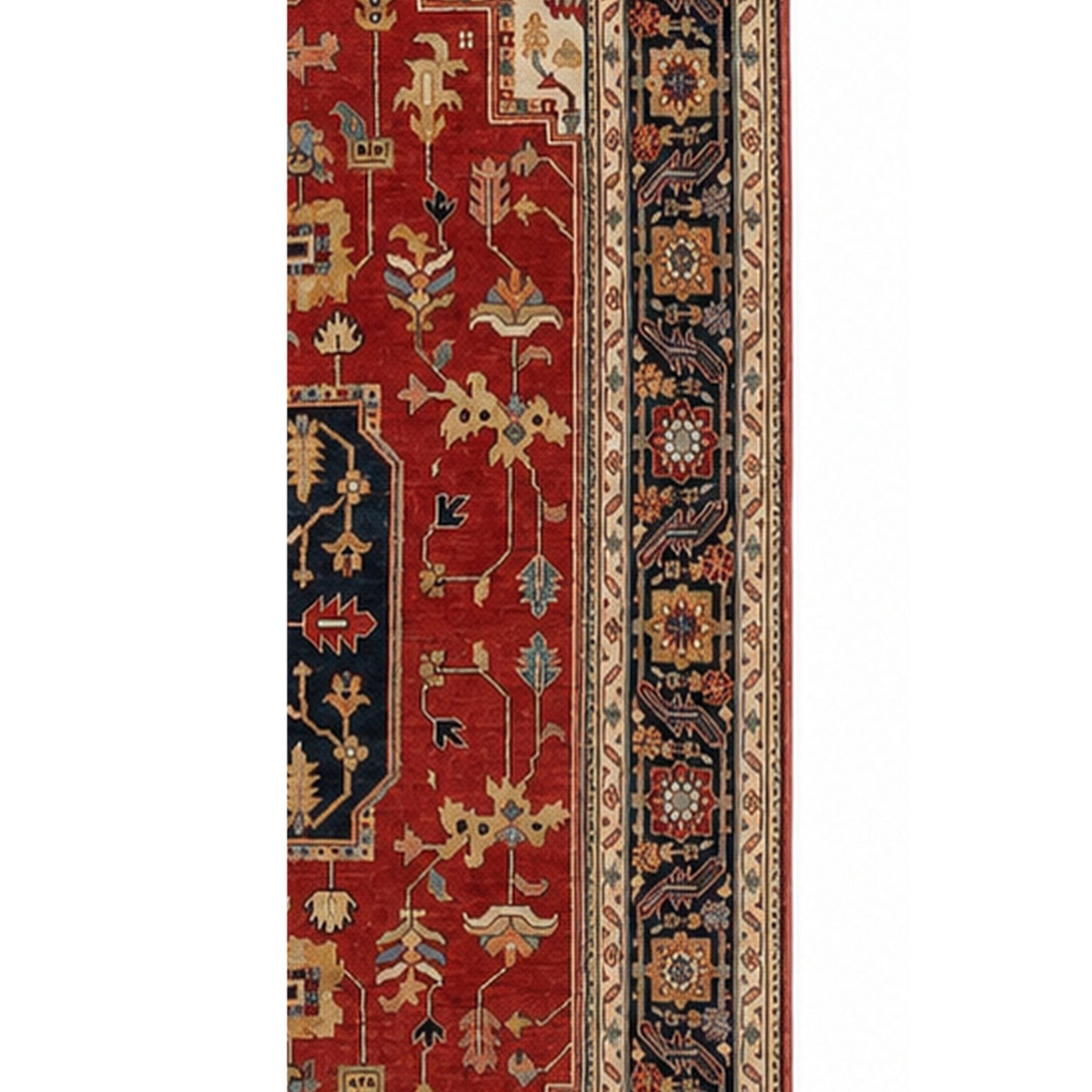 BAKSHAHE B1198 RED / BLUE