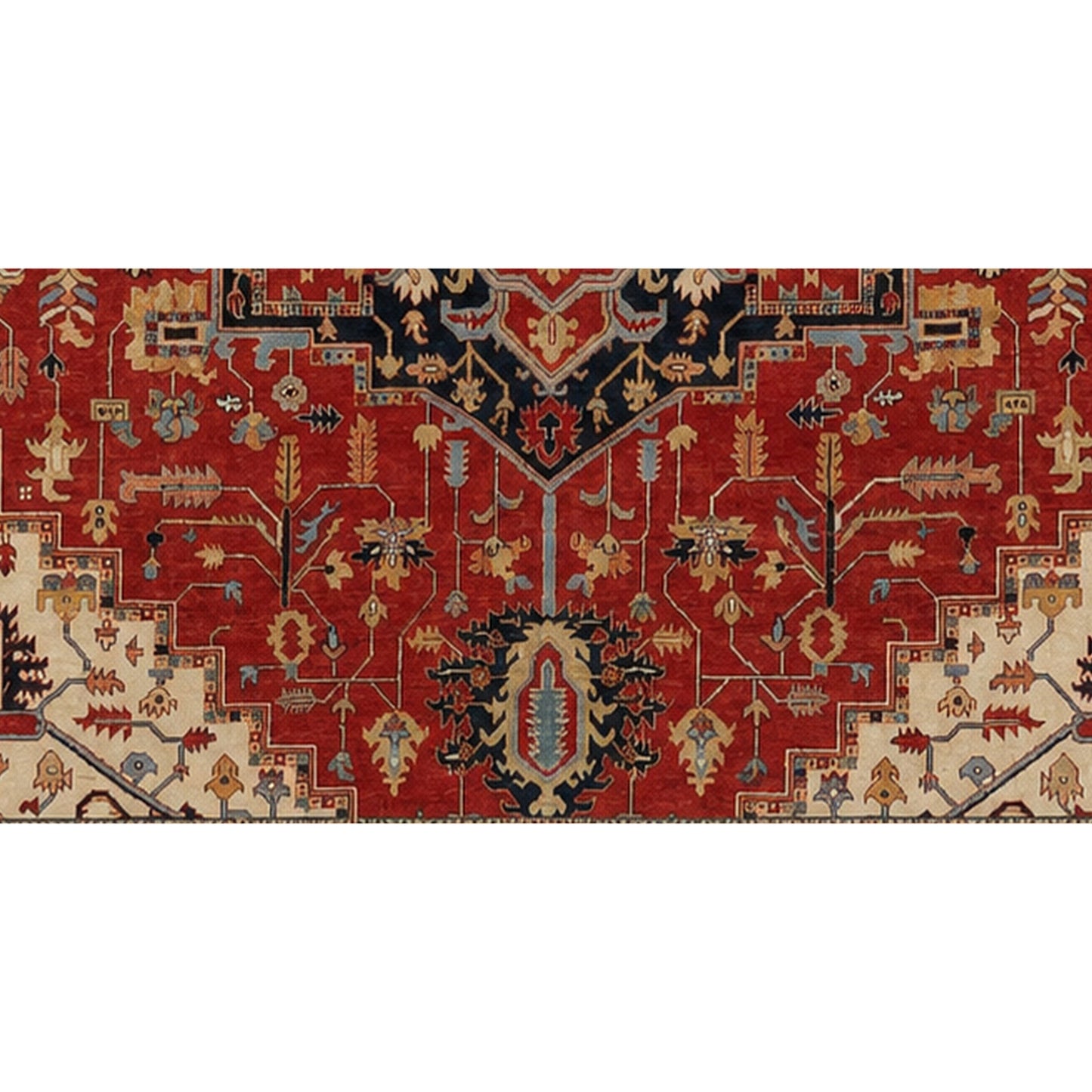 BAKSHAHE B1198 RED / BLUE