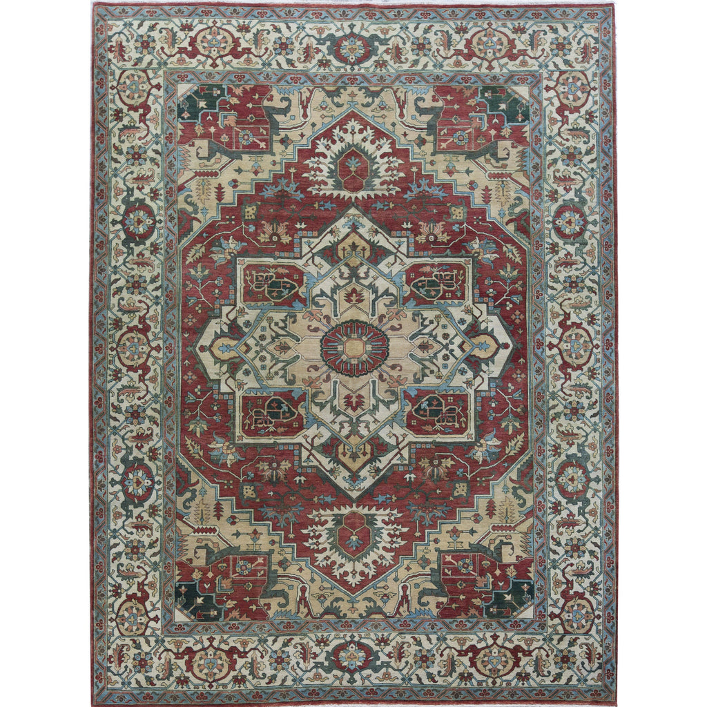 BAKSHAHESH B1198 RED / IVORY