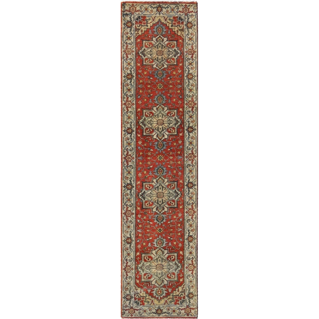BAKSHAHESH B1198 RED / IVORY