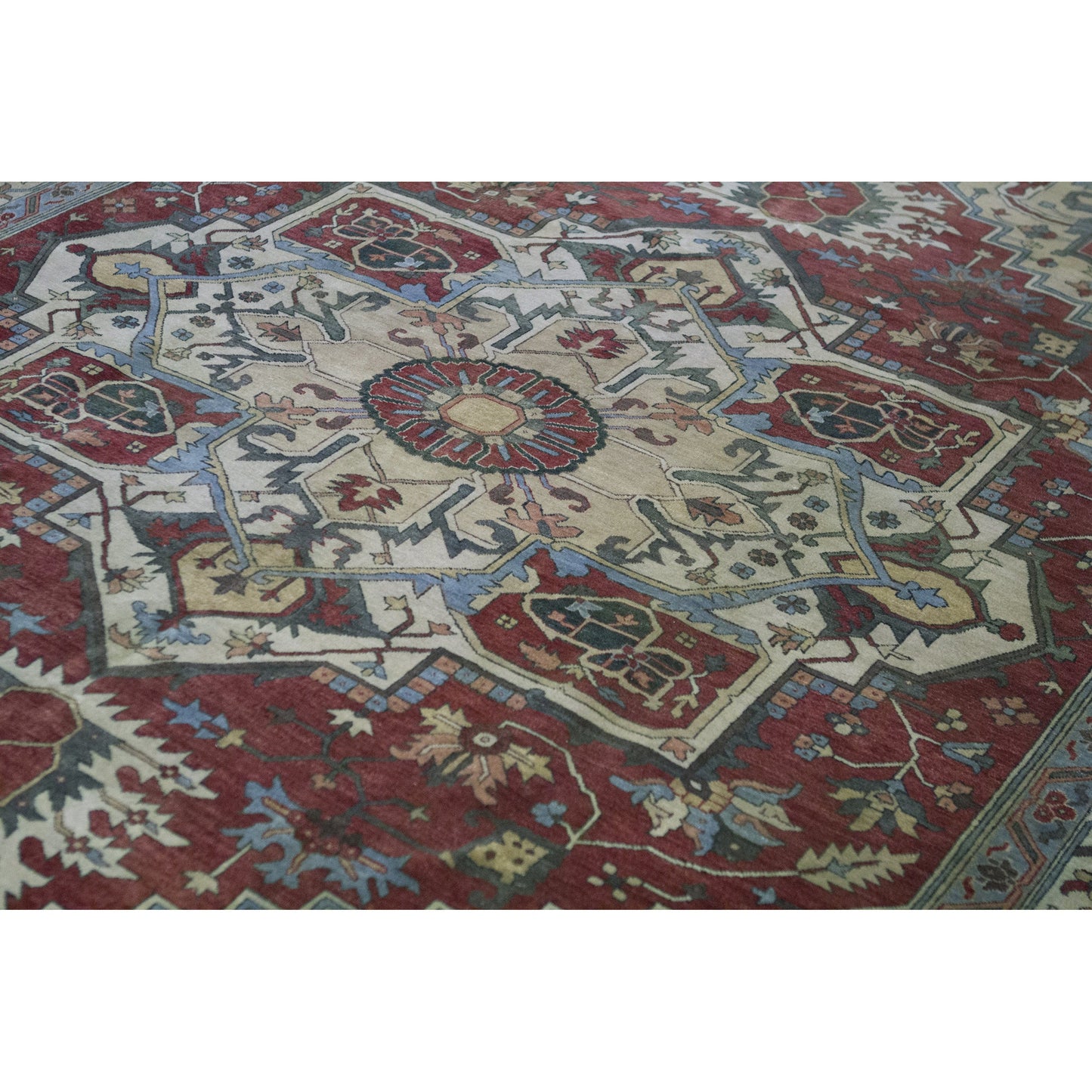 BAKSHAHESH B1198 RED / IVORY