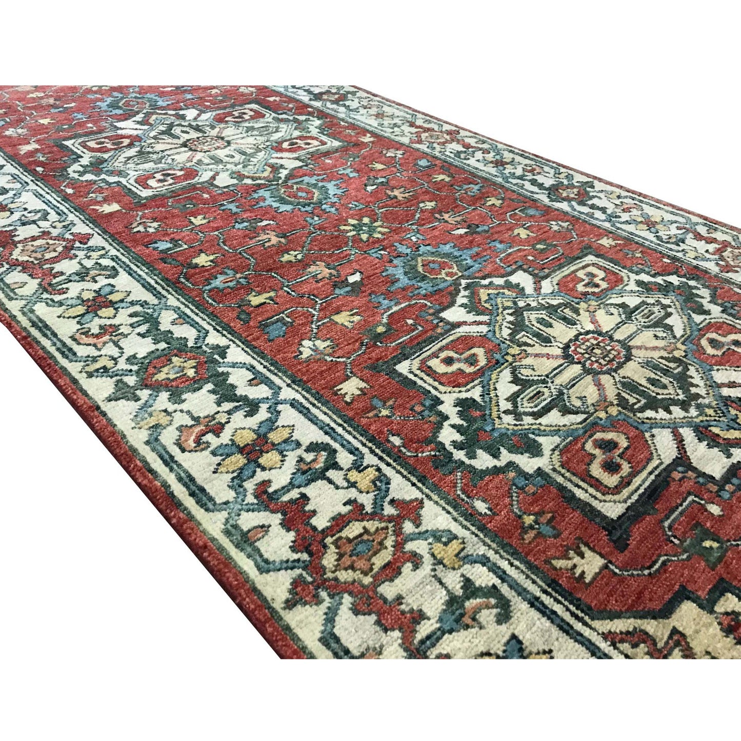 BAKSHAHESH B1198 RED / IVORY