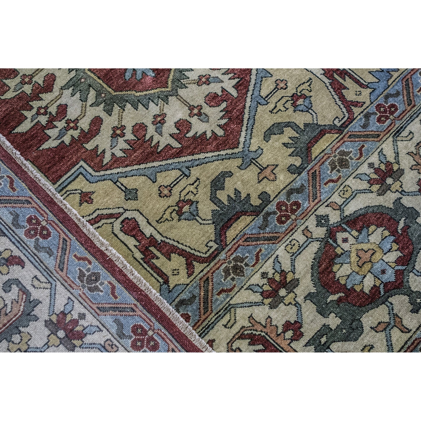 BAKSHAHESH B1198 RED / IVORY