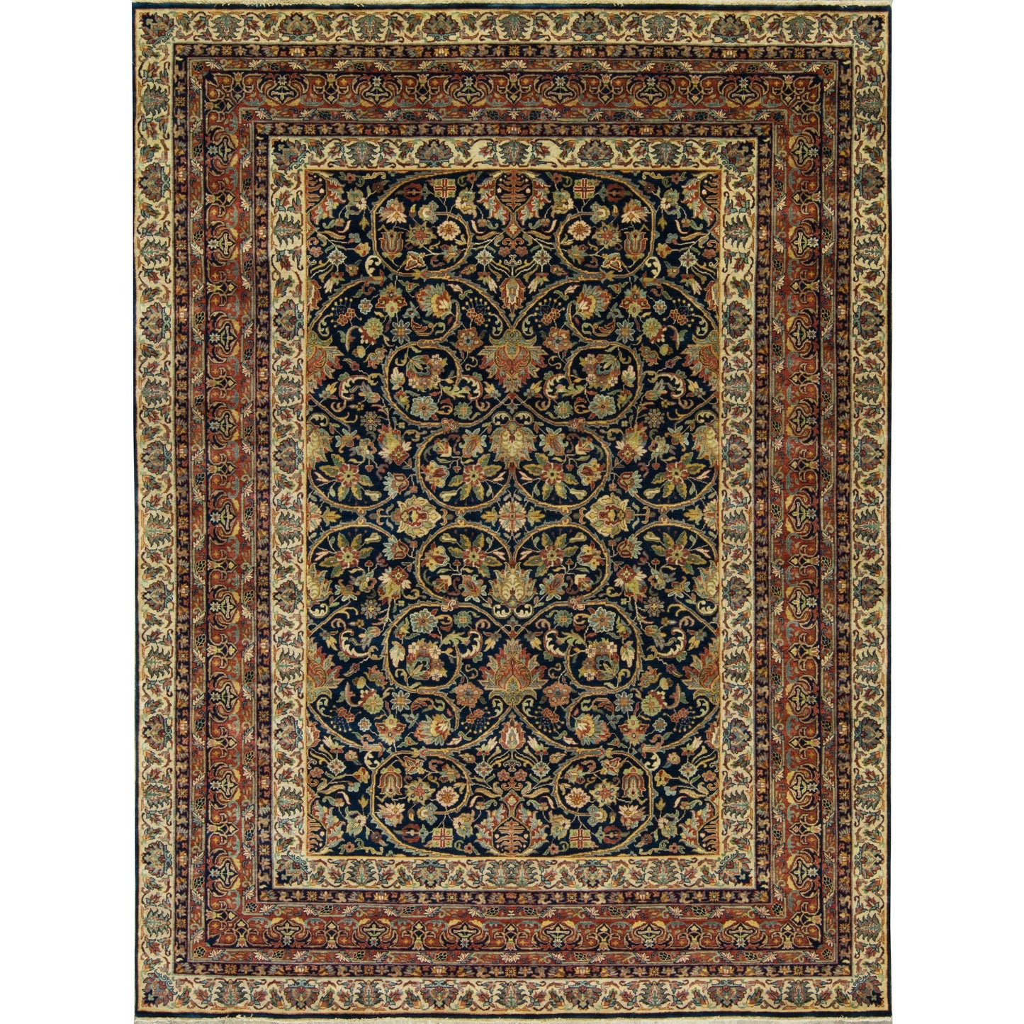 BAKSHAHE B1201 BLUE / RED