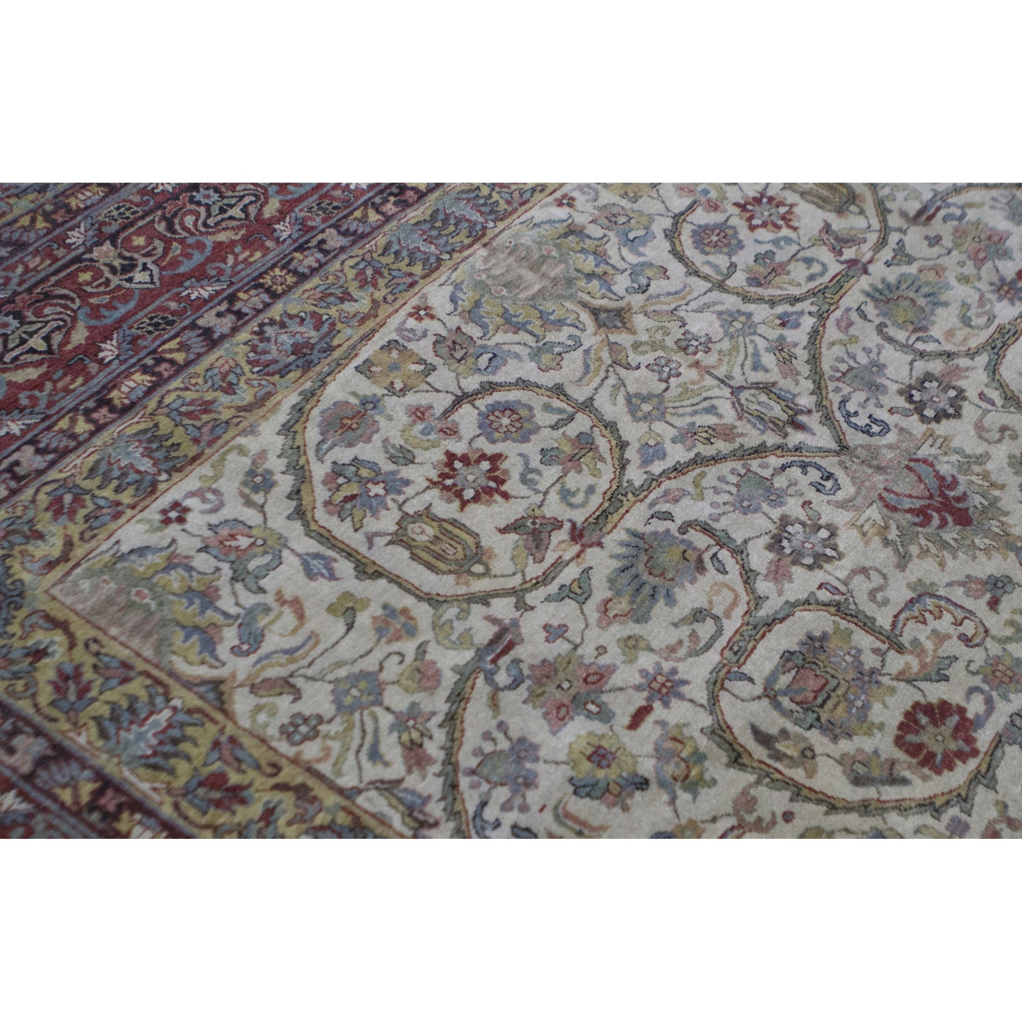 BAKSHAHE B1201 IVORY / RED