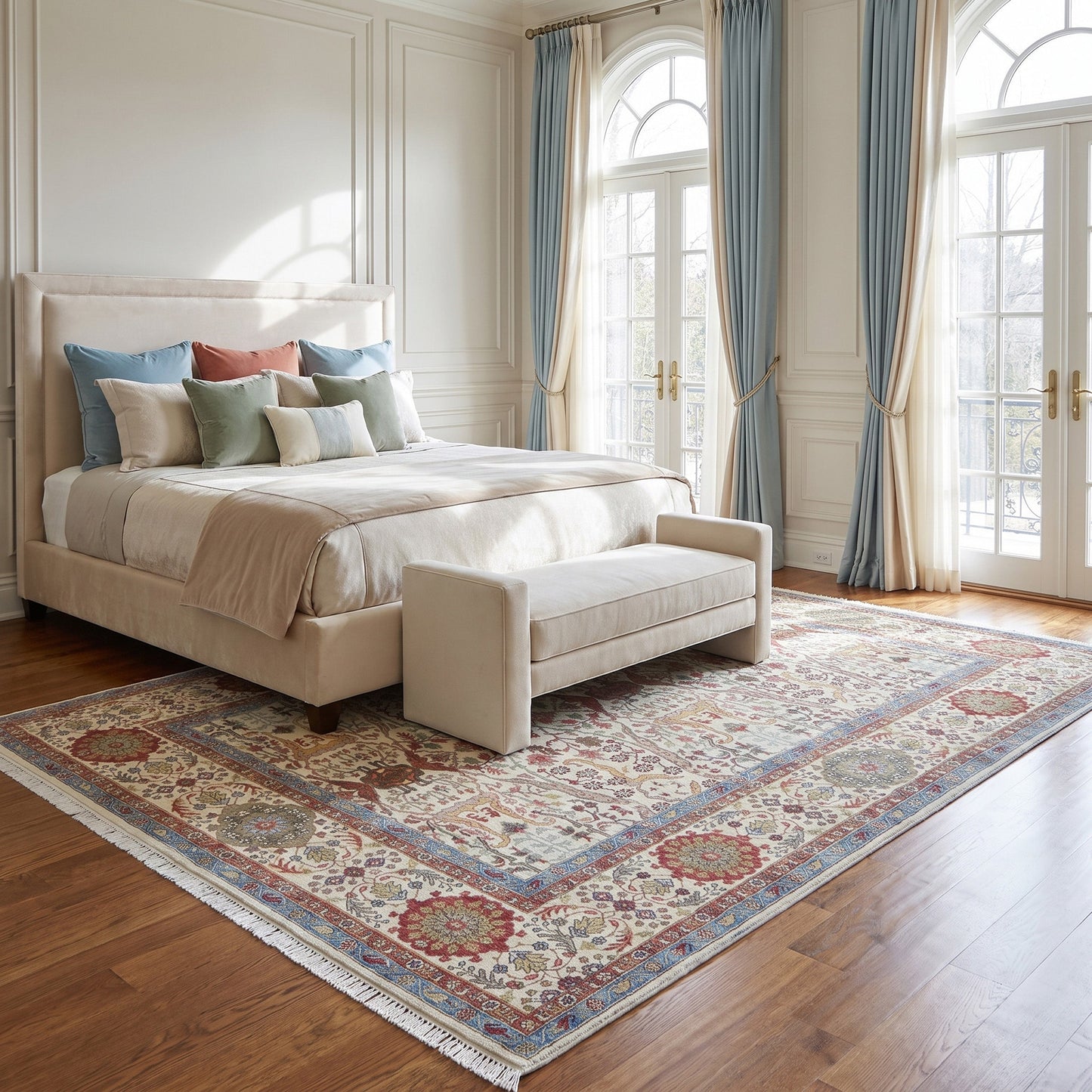 BAKSHAHESH B1203 IVORY / IVORY