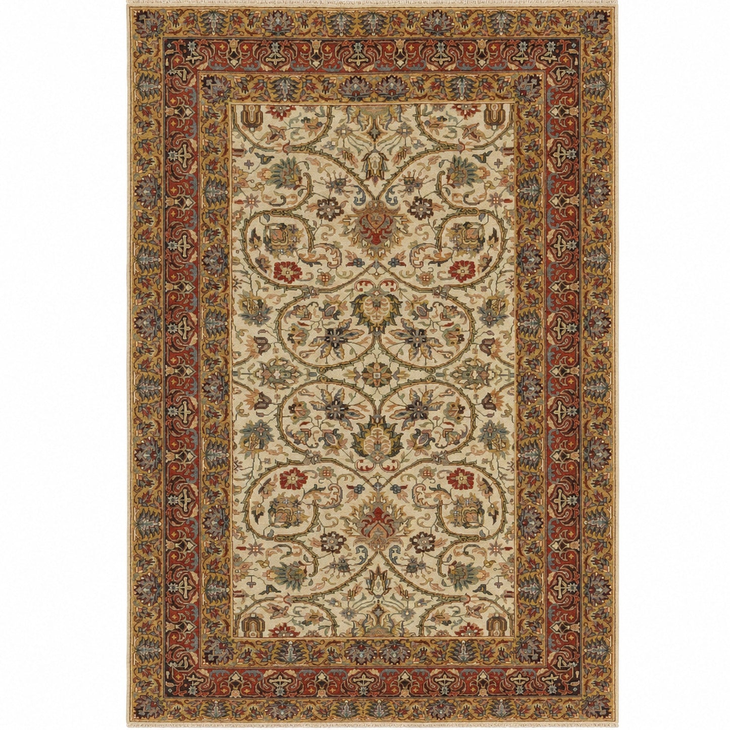 BAKSHAHE B1205 IVORY / CHARCOAL