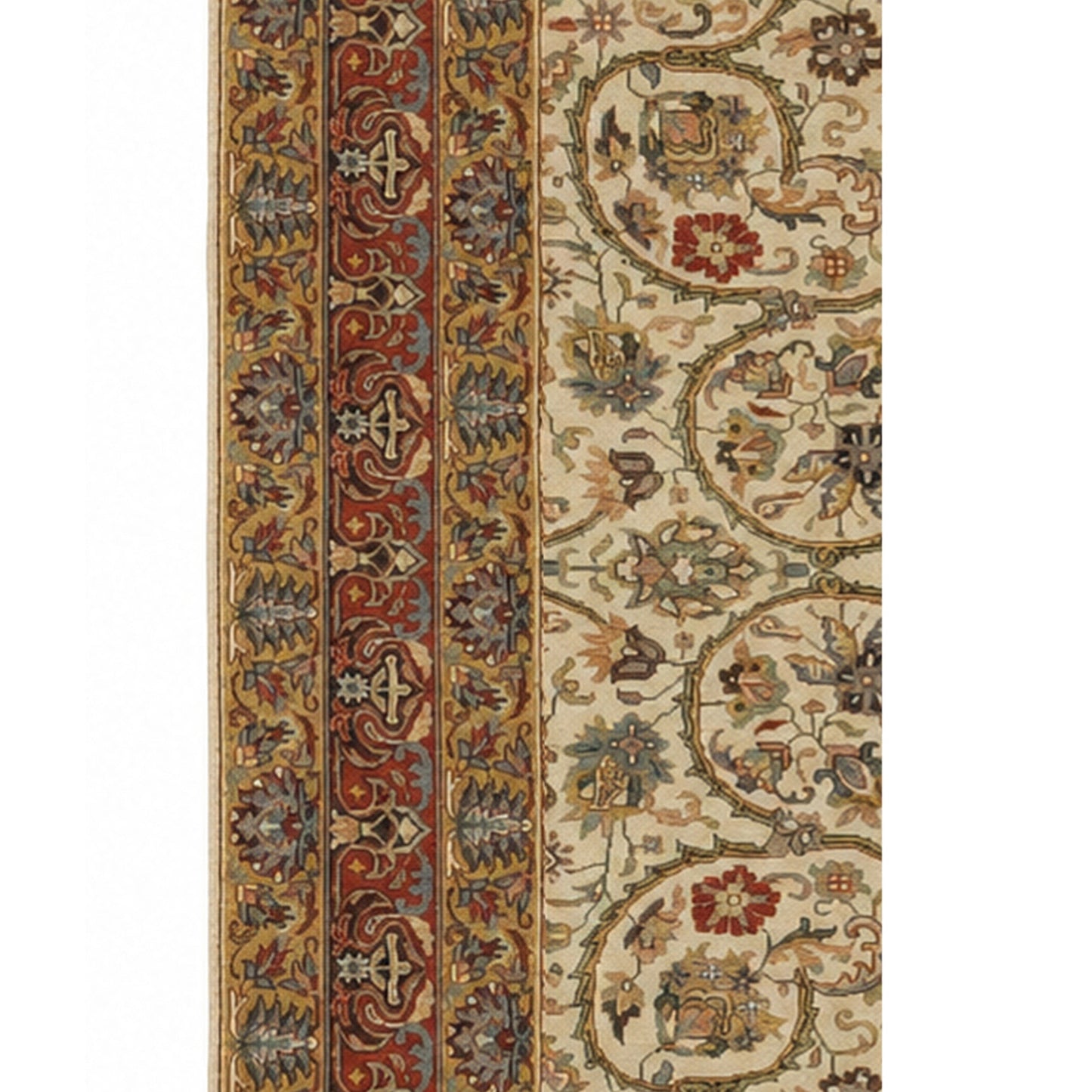 BAKSHAHE B1205 IVORY / CHARCOAL