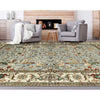 BAKSHAHESH B1205 LIGHT BLUE / IVORY