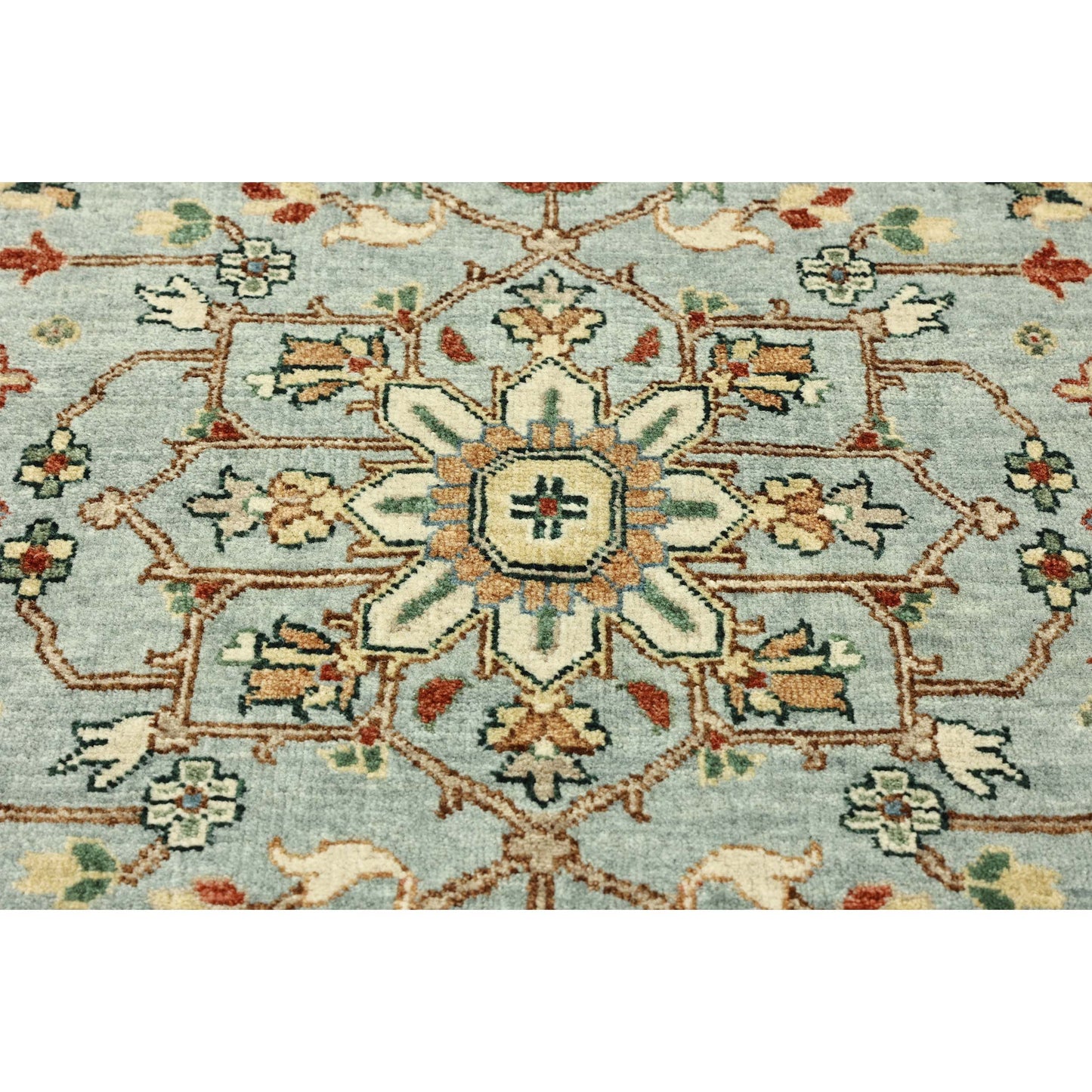 BAKSHAHESH B1205 LIGHT BLUE / IVORY