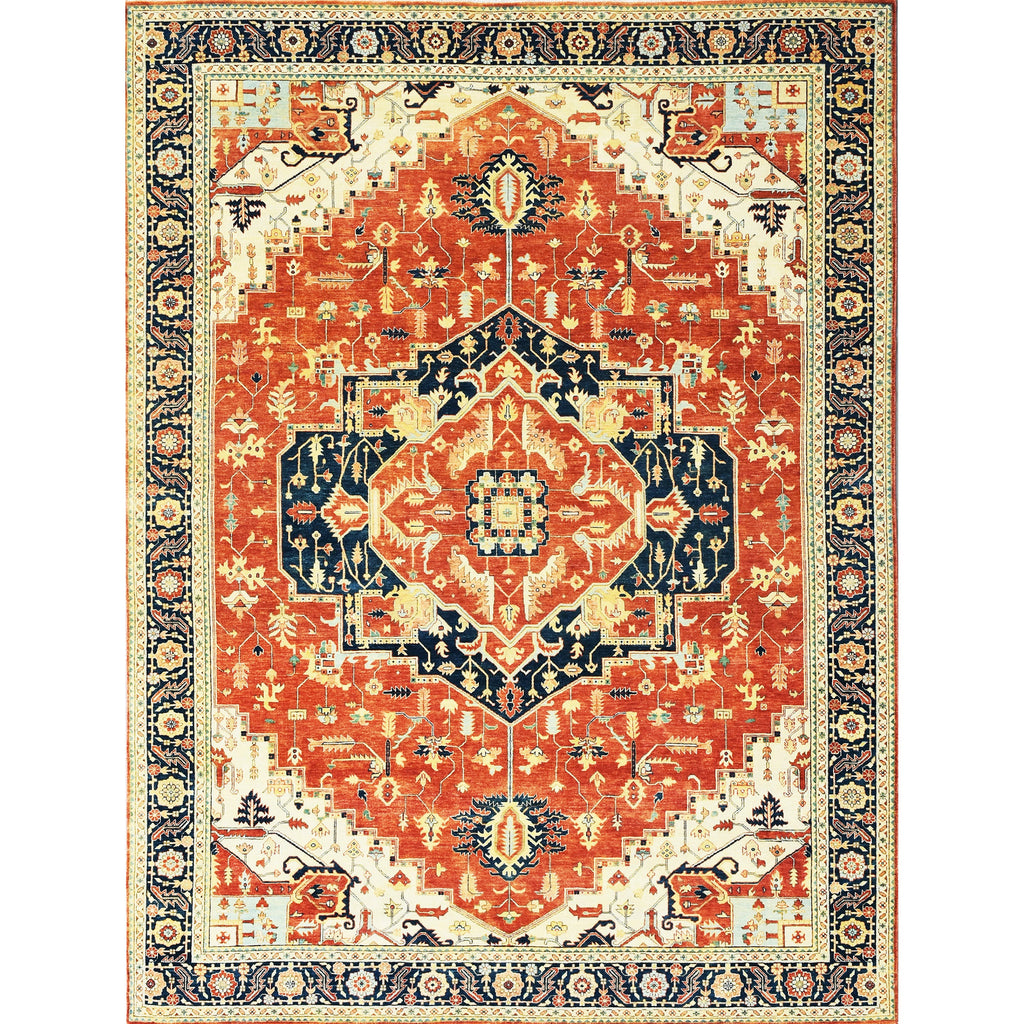 BAKSHAHESH B1206 RED / BLUE