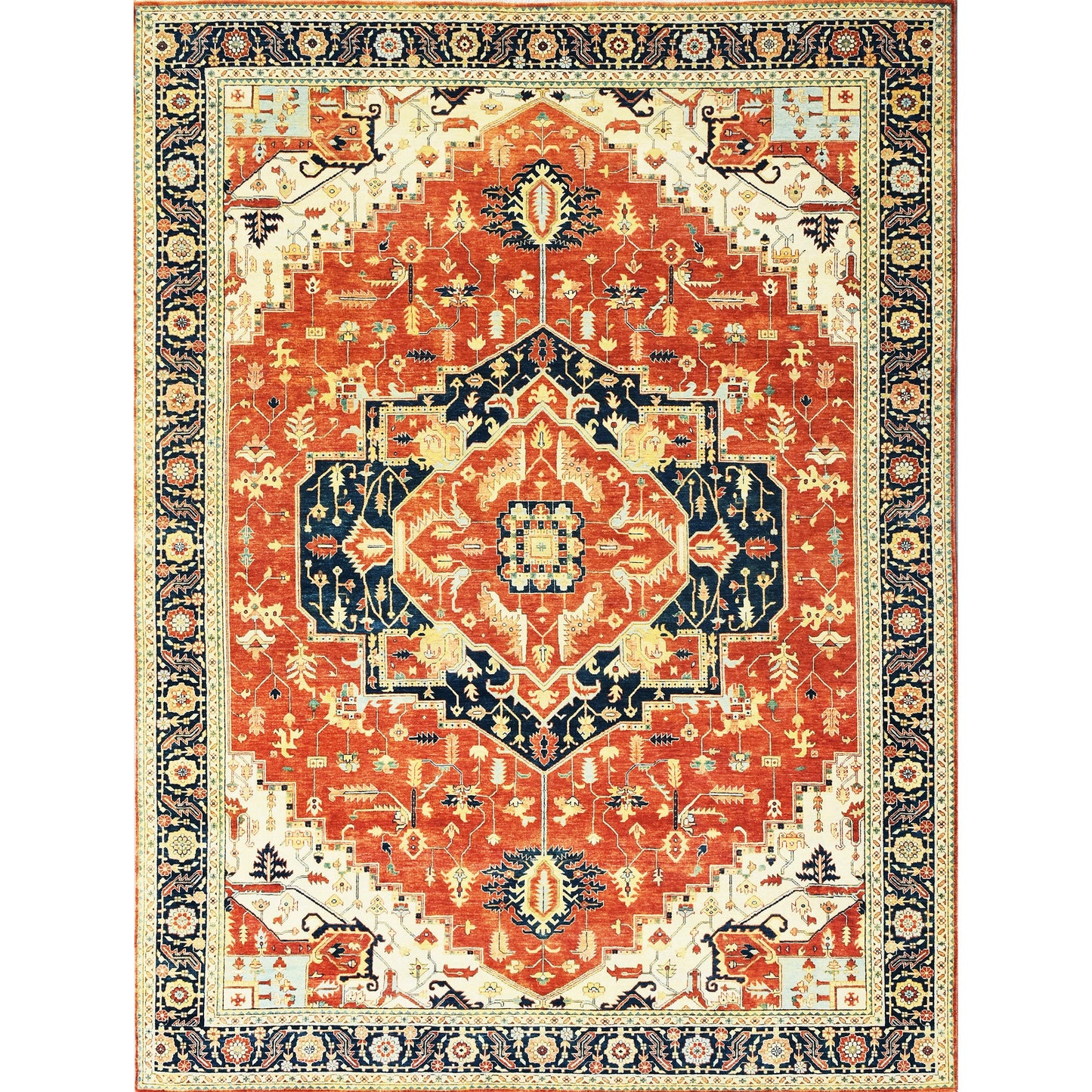 BAKSHAHESH B1206 RED / BLUE