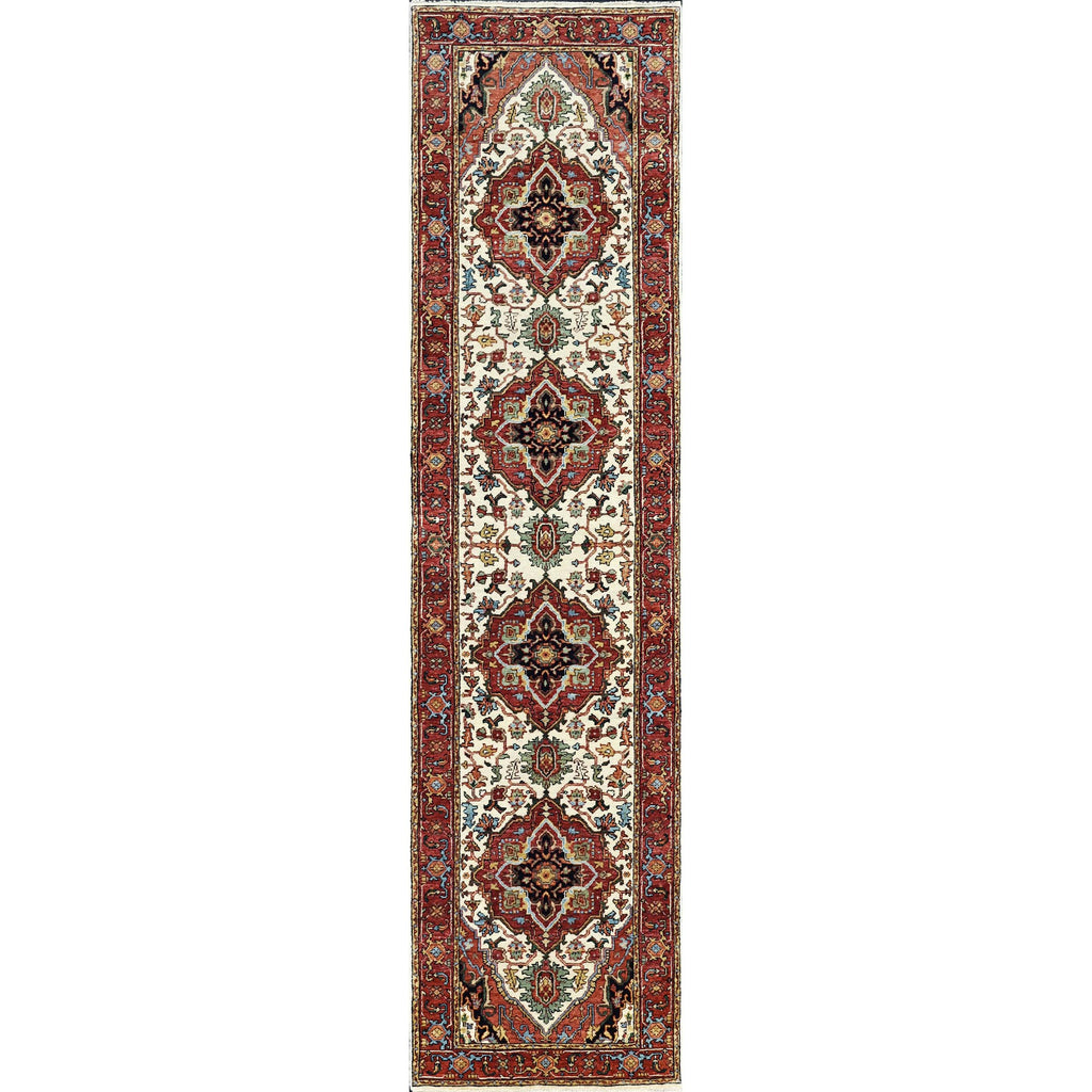 BAKSHAHESH B1208 IVORY / RED
