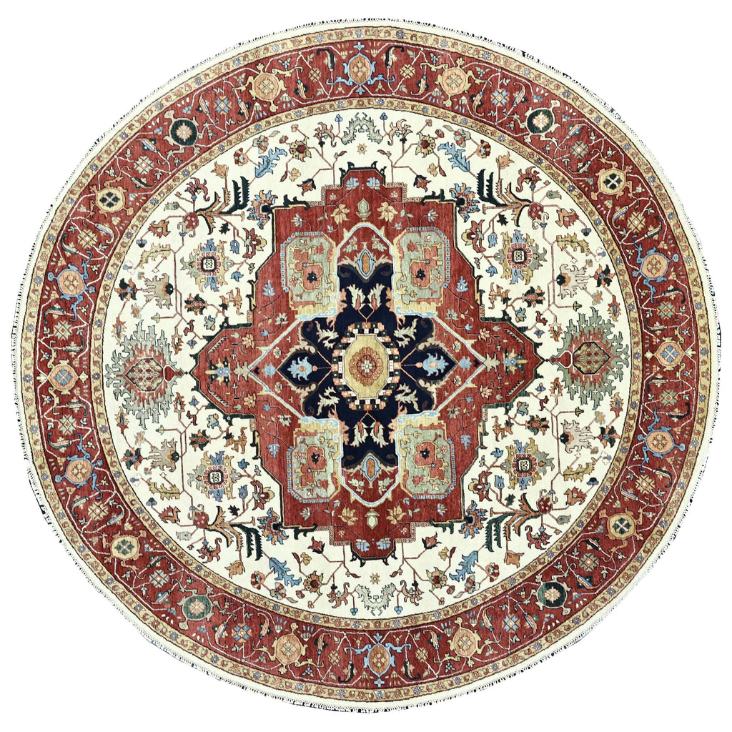 BAKSHAHESH B1208 IVORY / RED