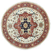 BAKSHAHESH B1208 IVORY / RED