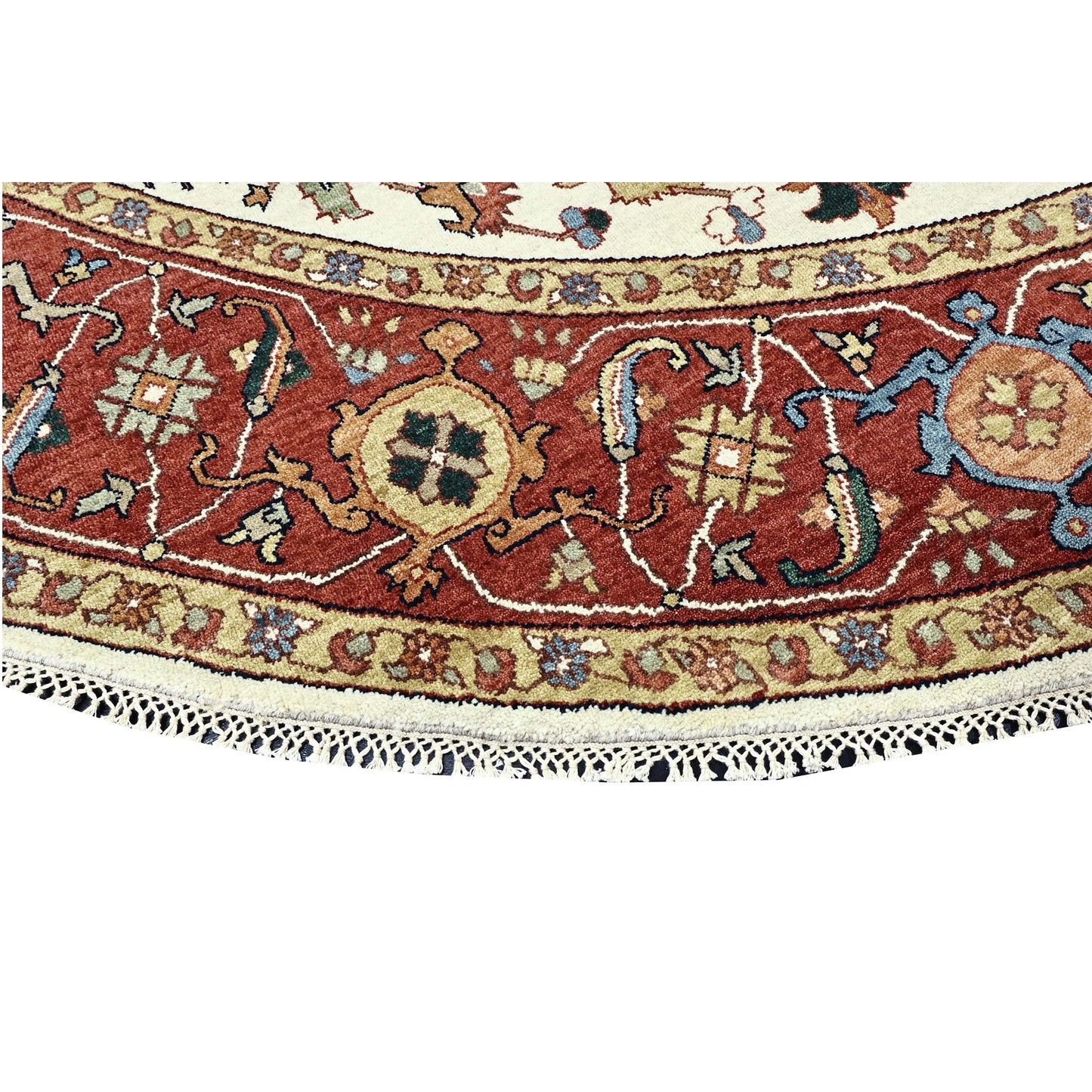 BAKSHAHESH B1208 IVORY / RED