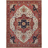 BAKSHAHE B1208 IVORY / RED