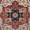 BAKSHAHE B1208 IVORY / RED