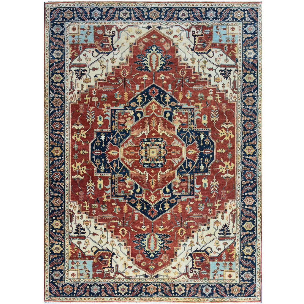 BAKSHAHESH B1208 RED / BLUE