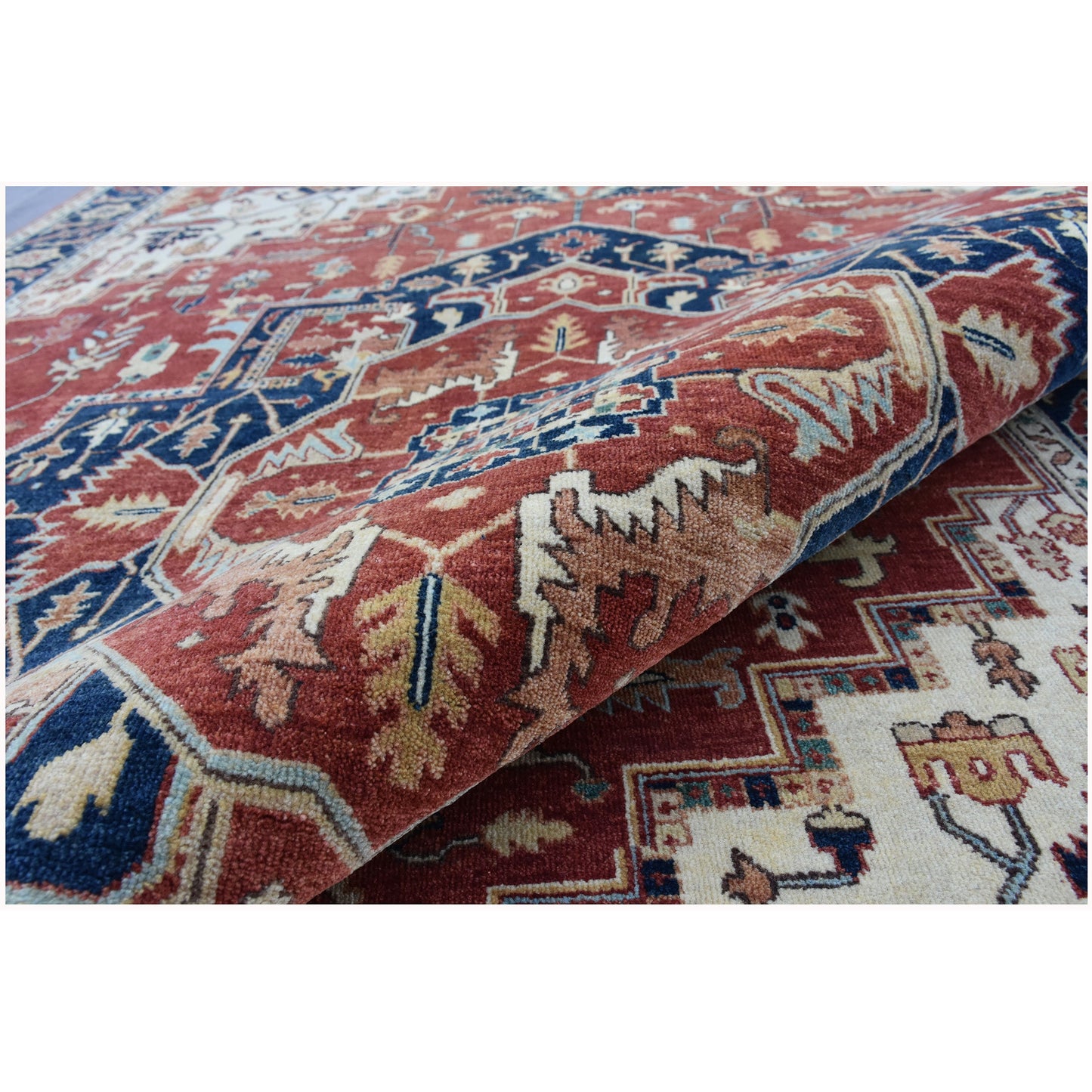 BAKSHAHESH B1208 RED / BLUE