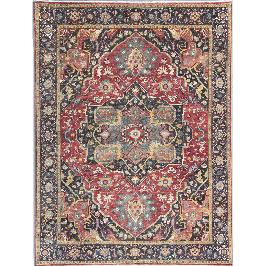 BAKSHAHE B1208 RED / CHARCOAL