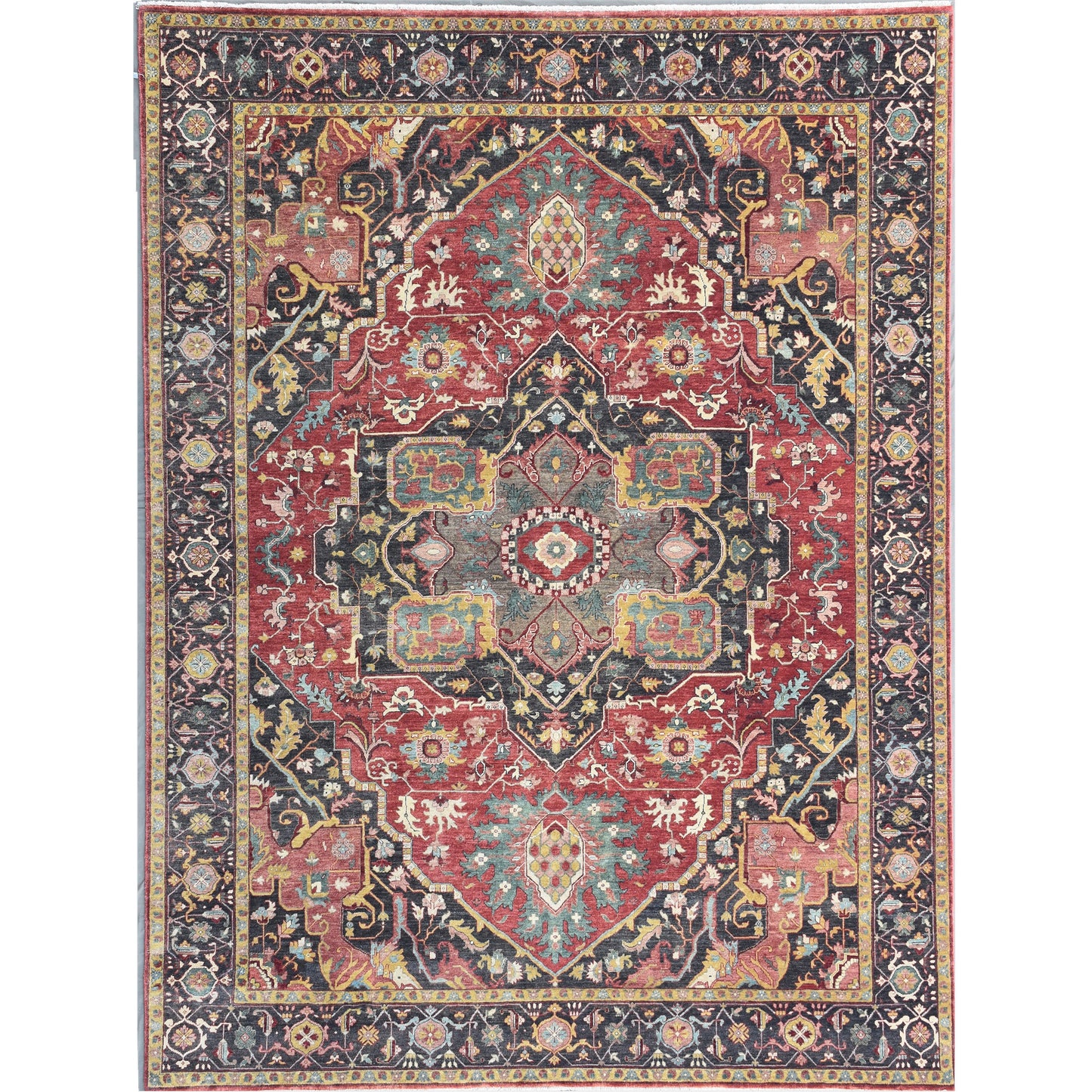 BAKSHAHE B1208 RED / CHARCOAL