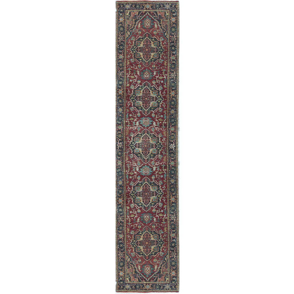BAKSHAHESH B1208 RED / CHARCOAL