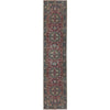 BAKSHAHESH B1208 RED / CHARCOAL