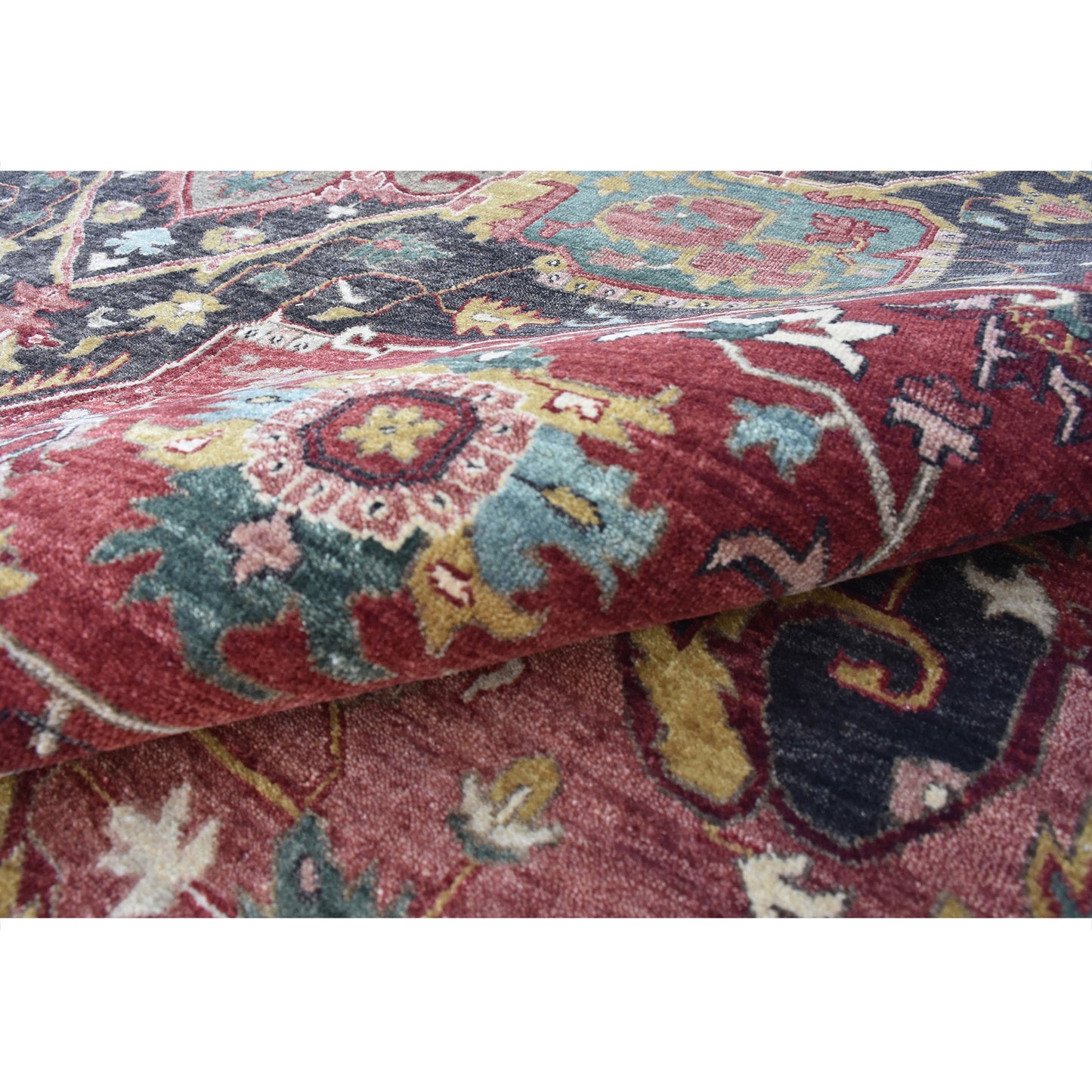 BAKSHAHE B1208 RED / CHARCOAL