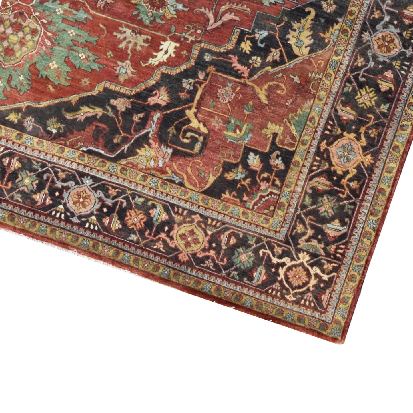 BAKSHAHESH B1208 RED / CHARCOAL
