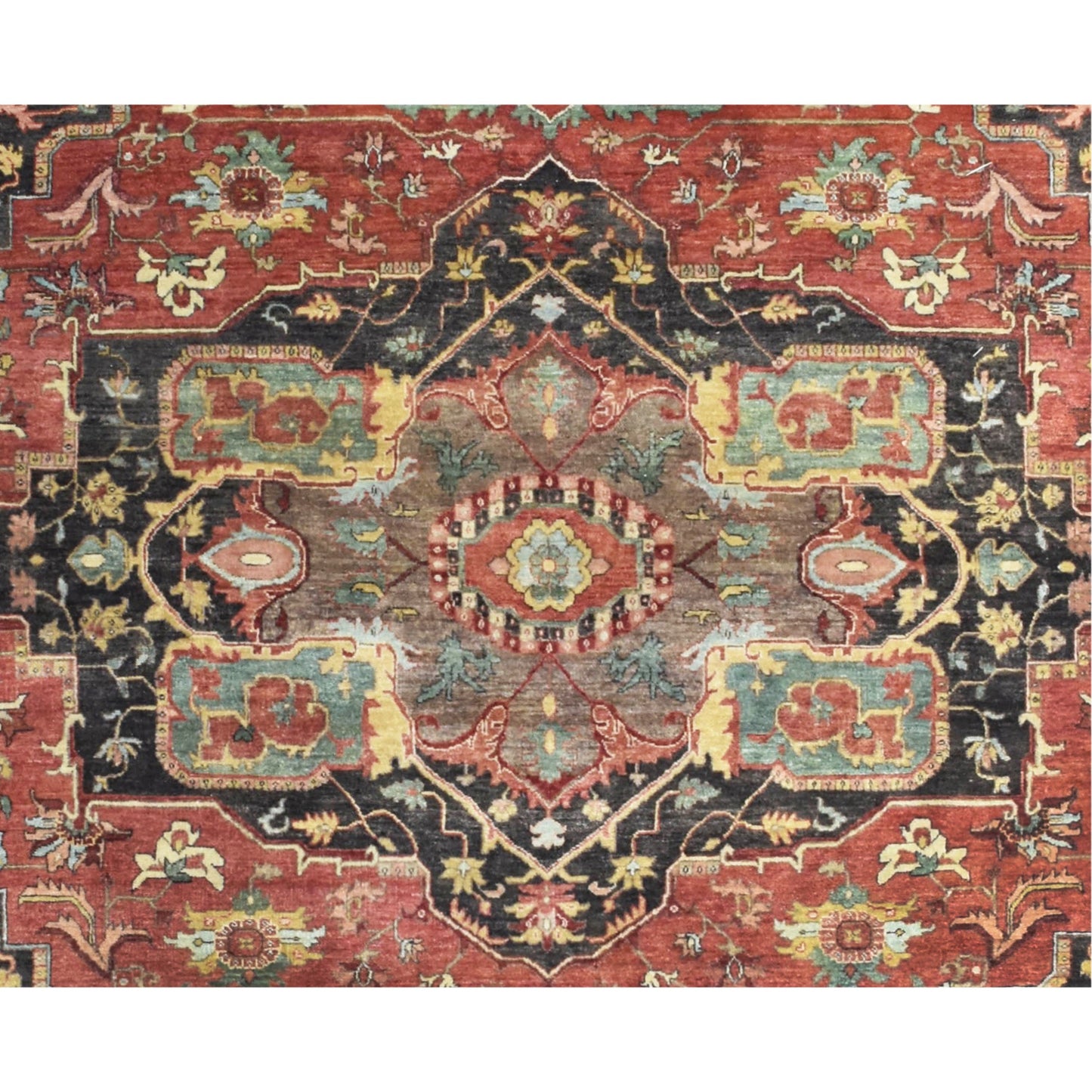 BAKSHAHESH B1208 RED / CHARCOAL
