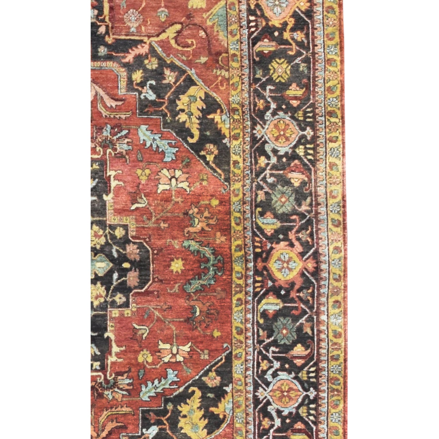 BAKSHAHESH B1208 RED / CHARCOAL