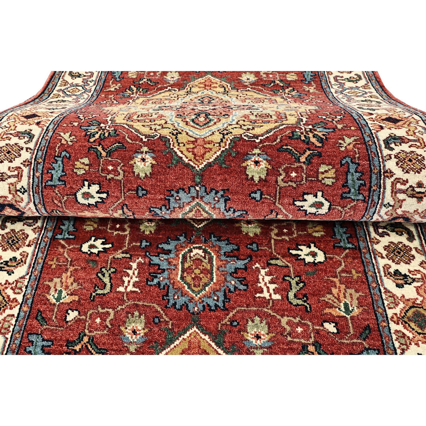 BAKSHAHESH B1208 RED / IVORY