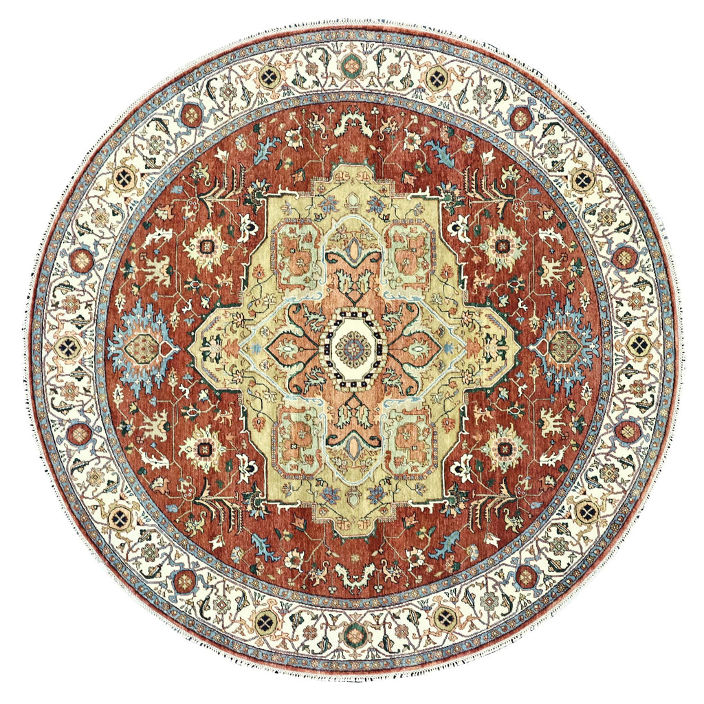 BAKSHAHESH B1208 RED / IVORY