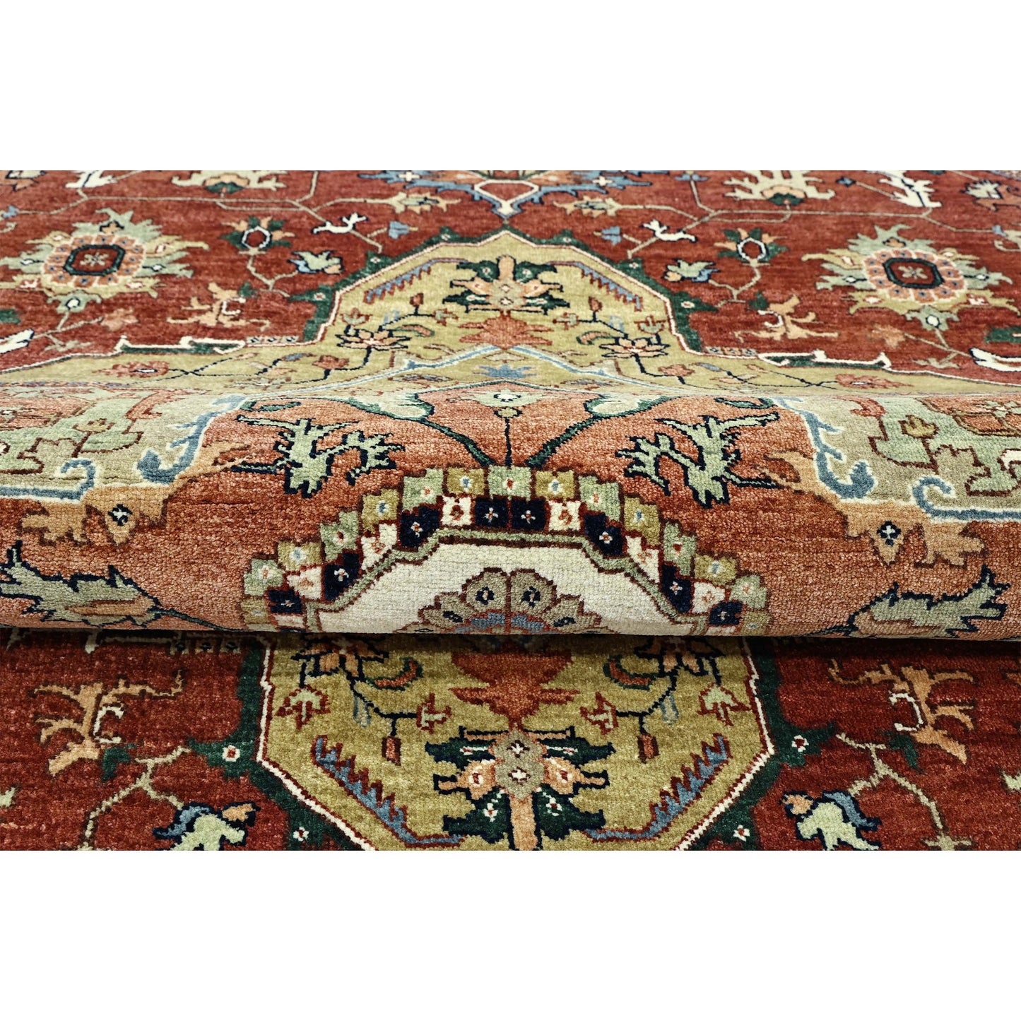 BAKSHAHESH B1208 RED / IVORY