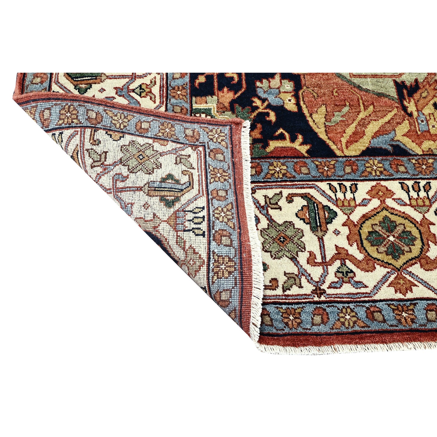 BAKSHAHE B1208 RED / IVORY