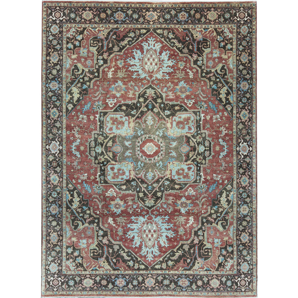 BAKSHAHE B1208 RUST / CHARCOAL